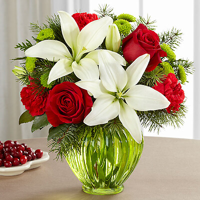 Teleflora's Peppermint Sticks Bouquet